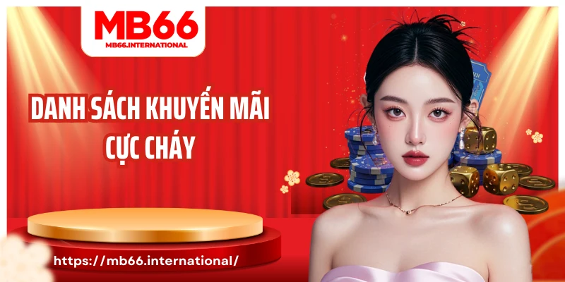 Danh sách khuyến mãi cực cháy