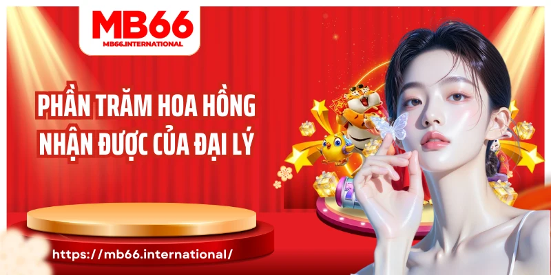 Phần trăm hoa hồng nhận được của đại lý